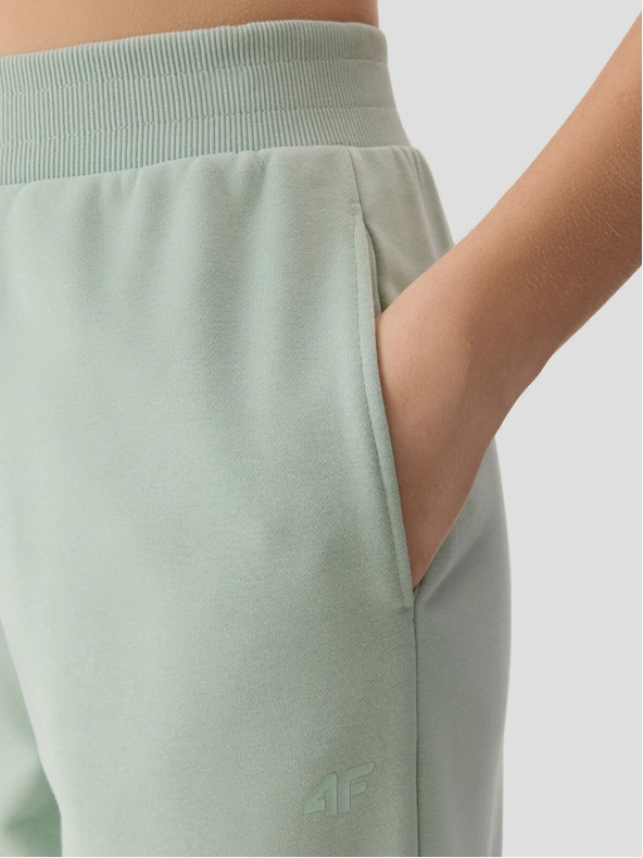 4F Ženske trenirke jogger z organskim bombažem 4F