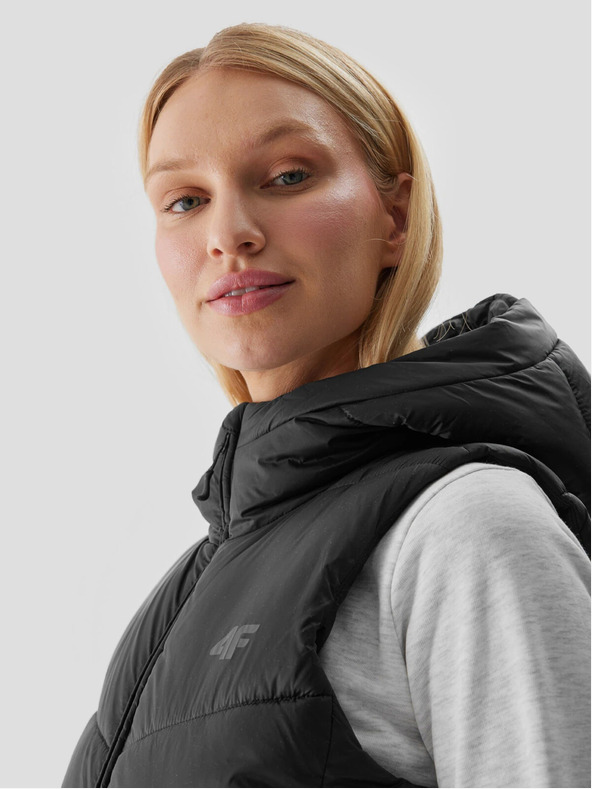 4F Ženski puhast telovnik s polnilom iz umetnega perja 4F