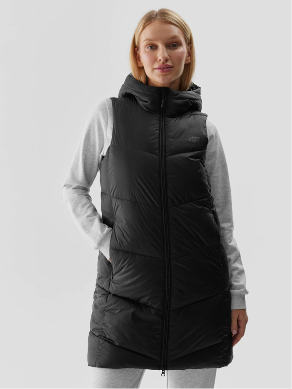 4F Ženski puhast telovnik s polnilom iz umetnega perja 4F