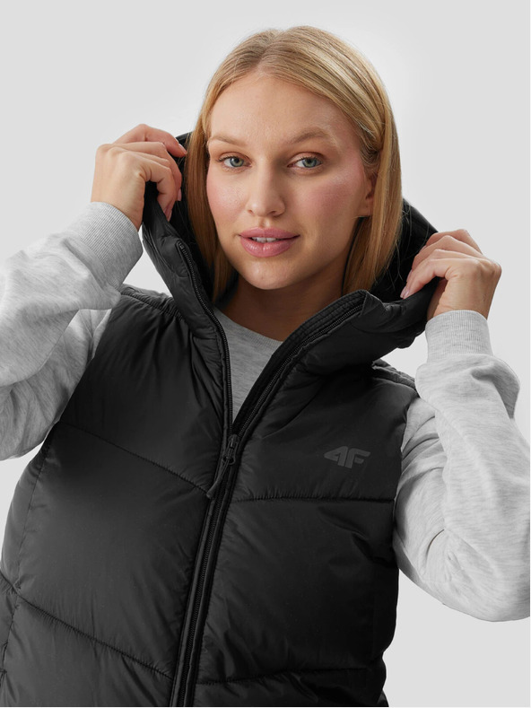 4F Ženski puhast telovnik s polnilom iz umetnega perja 4F