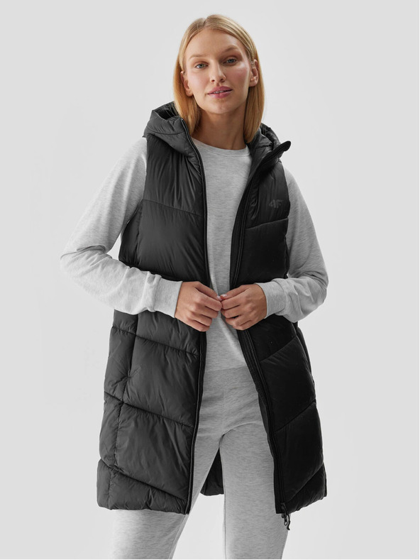 4F Ženski puhast telovnik s polnilom iz umetnega perja 4F