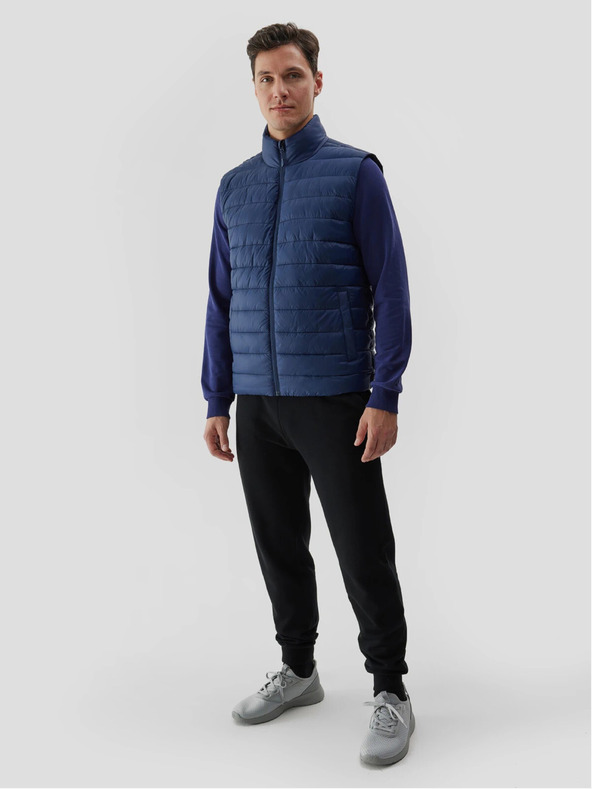 4F Moški puhast telovnik s polnilom iz recikliranega perja 4F