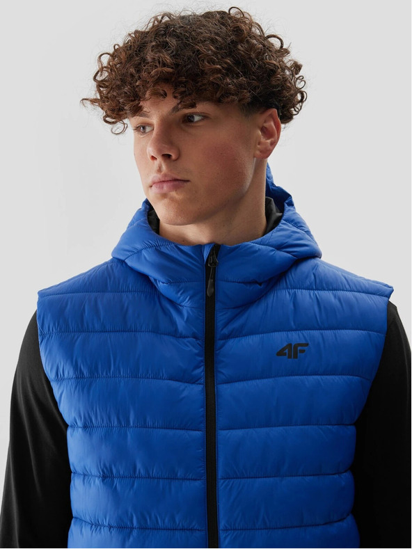 4F Moški puhast jopič s polnilom iz umetnega perja 4F