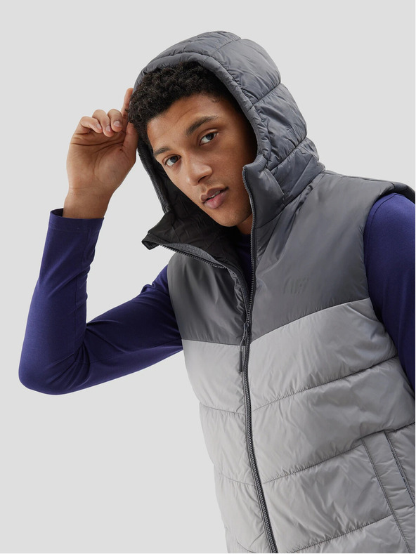 4F Moški puhast jopič s polnilom iz umetnega perja 4F