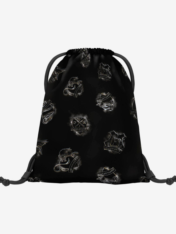 BAAGL  Črn šolski komplet - nahrbtnik, peresnica, torba Baagl Core Harry Potter Bradavičarka