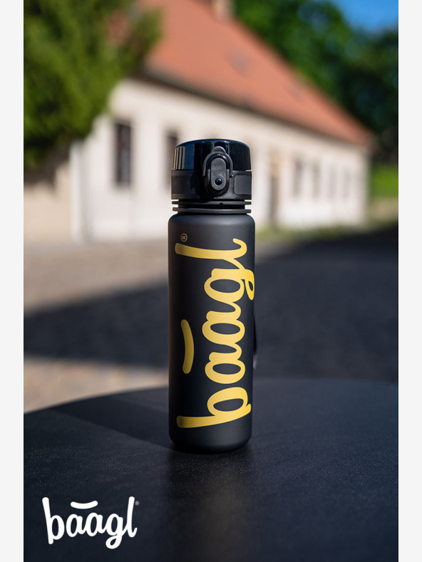 BAAGL  BAAGL Steklenička za pitje iz tritana Logo Gold, 500 ml BAAGL