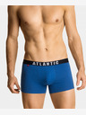 Atlantic Moške boksarice ATLANTIC 3-PACK - roza, modra, mornarska