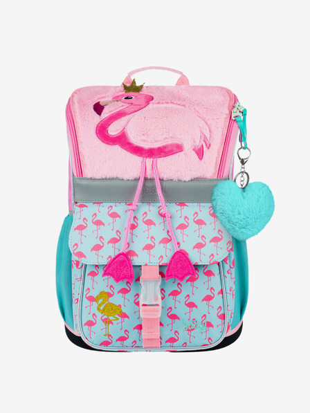 BAAGL  Roza šolska torba Zippy Baagl Flamingo