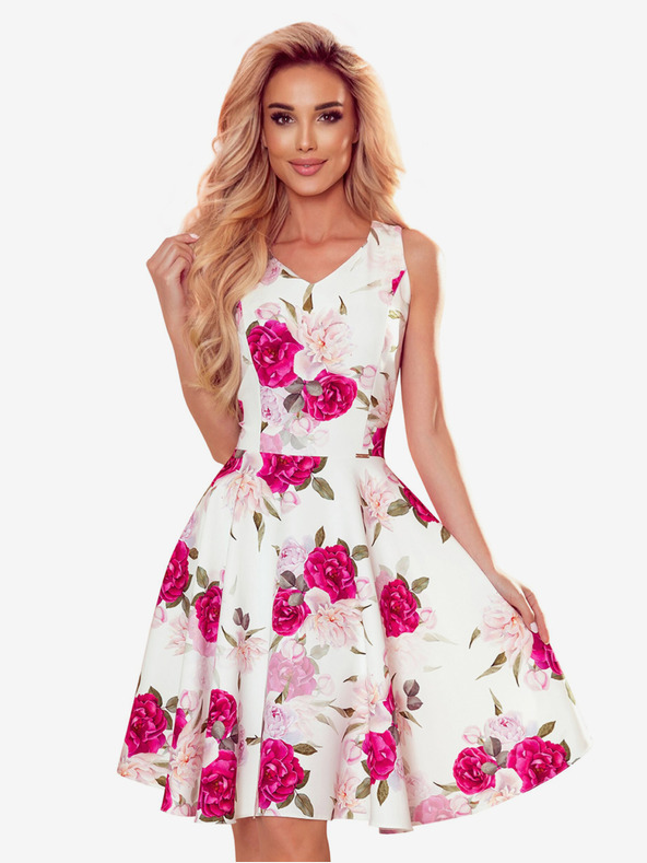 numoco Obleka s sladkim izrezom - vrtnica Numoco