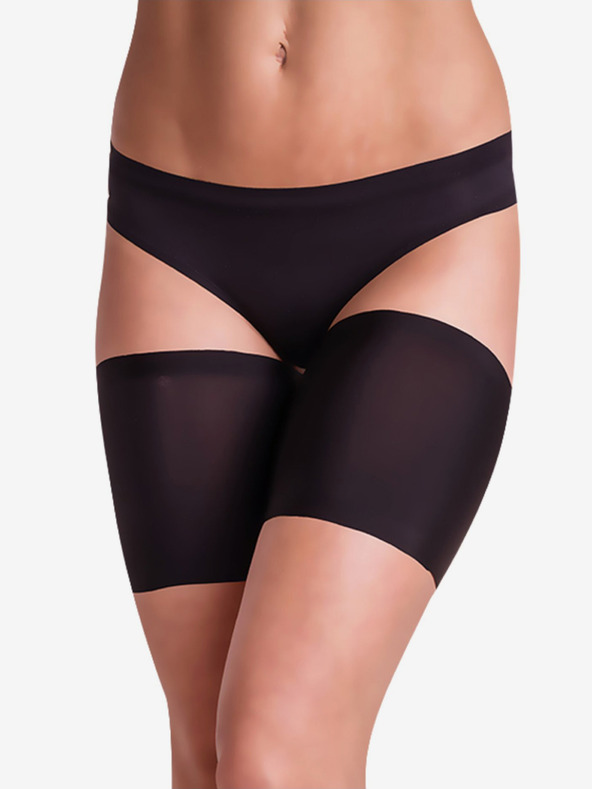 Bellinda Črna ženska majica Bellinda Comfort Stripes za zaščito in preprečevanje trenja