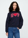 GAP Oversize pulover z logotipom GAP