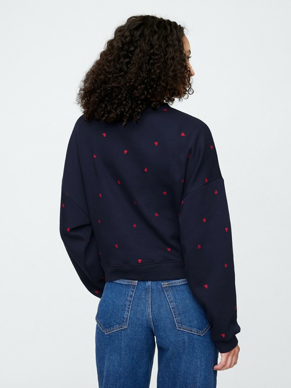 GAP Oversize pulover z logotipom GAP