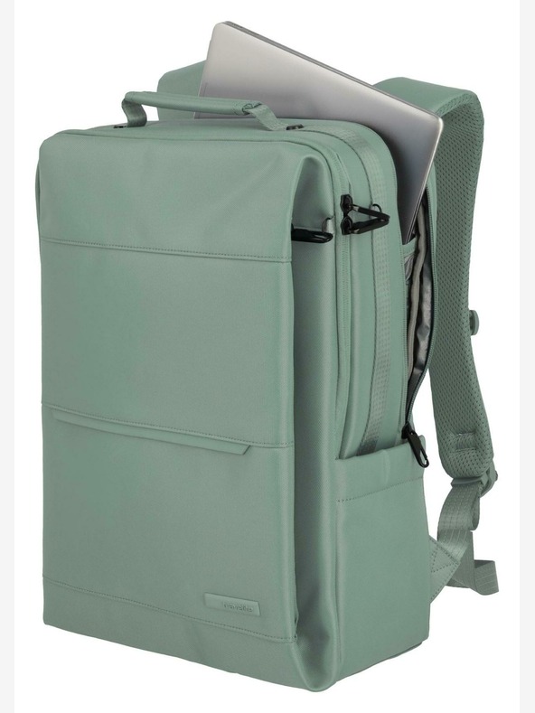 Travelite Nahrbtnik Travelite Workfloow Backpack M Sage