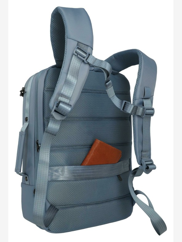 Travelite Nahrbtnik Travelite Workfloow Backpack L Denim modra