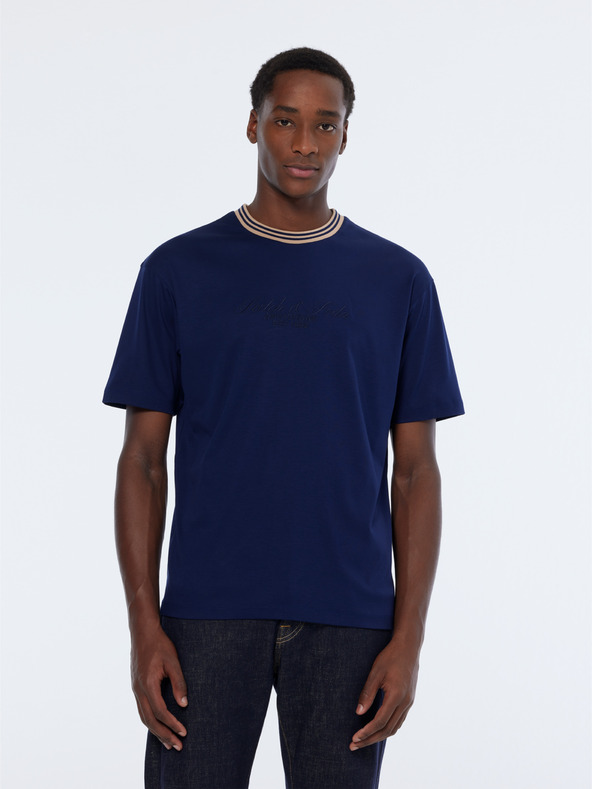 Scotch & Soda Temno modra moška srajca Scotch & Soda