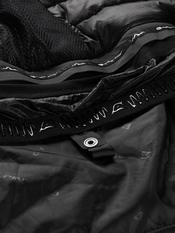 ALPINE PRO Moška smučarska jakna z membrano ptx ALPINE PRO REAS dk.true gray