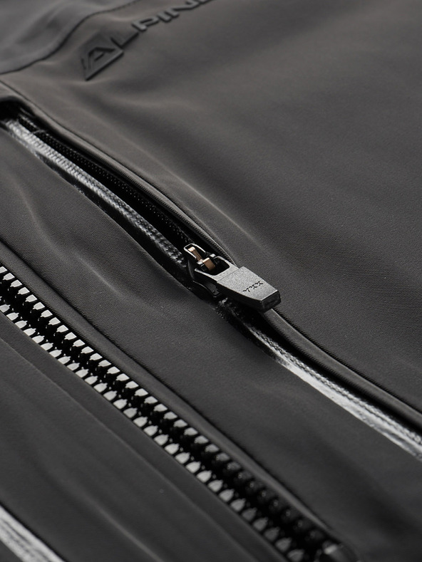 ALPINE PRO Moška smučarska jakna z membrano ptx ALPINE PRO REAS dk.true gray