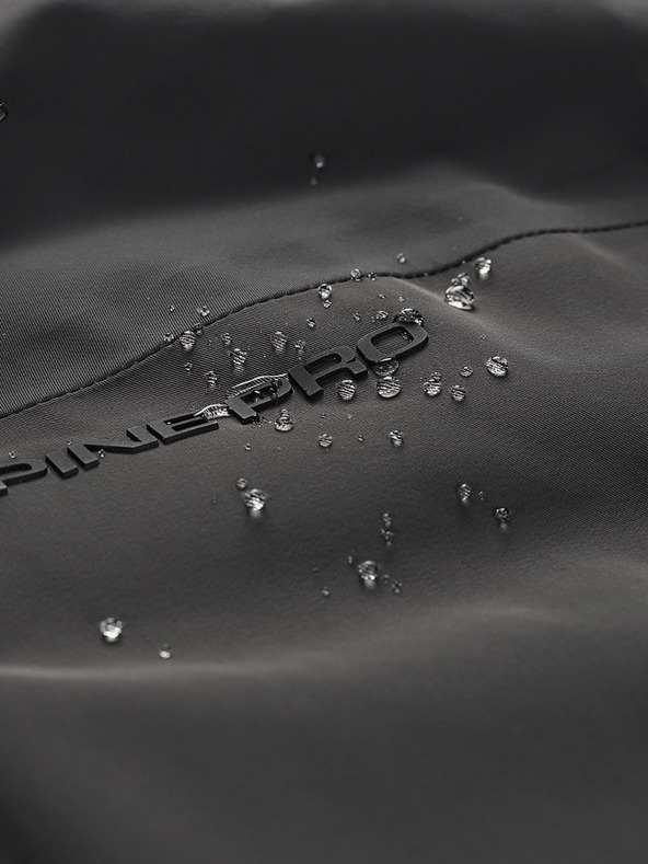 ALPINE PRO Moška smučarska jakna z membrano ptx ALPINE PRO REAS dk.true gray