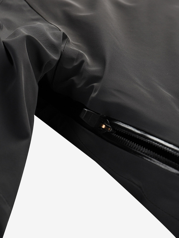 ALPINE PRO Moška smučarska jakna z membrano ptx ALPINE PRO REAS dk.true gray