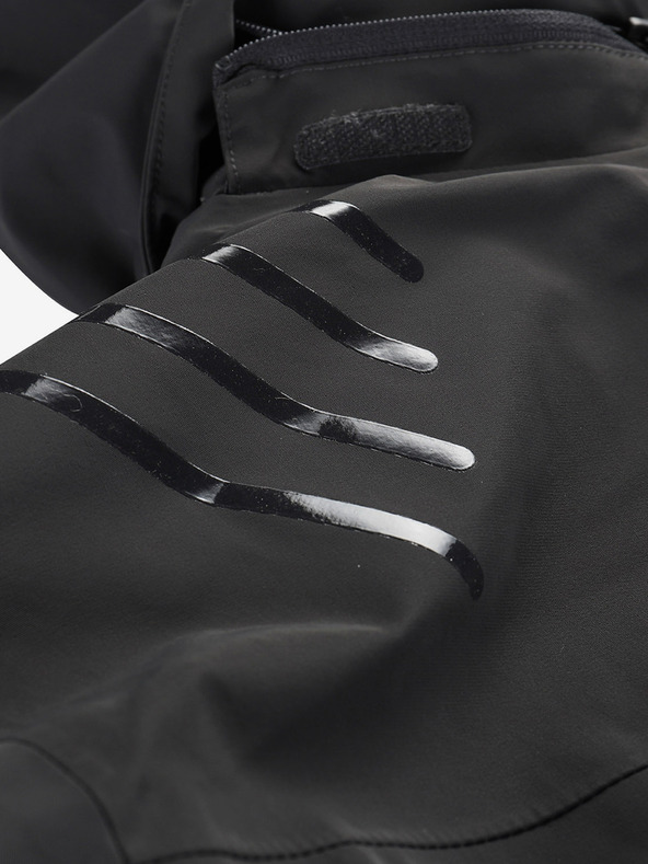ALPINE PRO Moška smučarska jakna z membrano ptx ALPINE PRO REAS dk.true gray