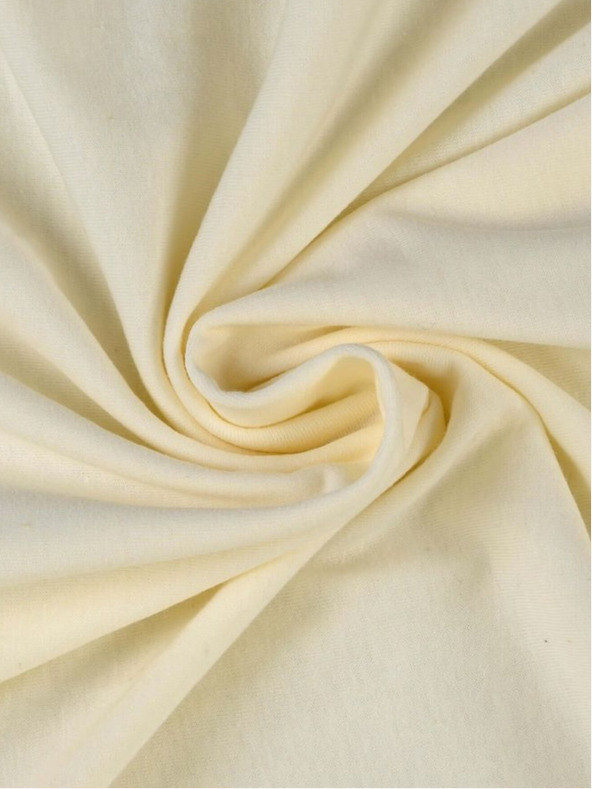 Kvalitex Prevleka za dojenčka iz dresa 70x140cm svetlo bela Kvalitex