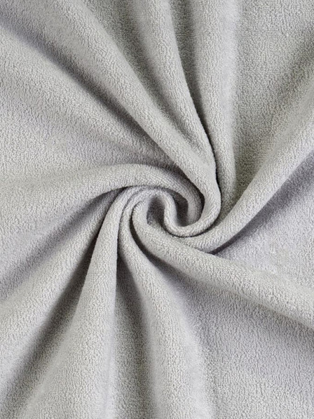 Kvalitex Frotirna otroška rjuha 70x140cm svetlo siva Kvalitex