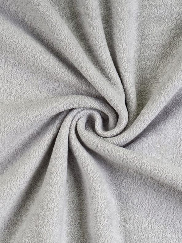 Kvalitex Frotirna otroška rjuha 70x140cm svetlo siva Kvalitex