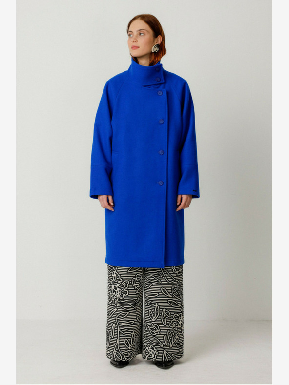 SKFK Modri ženski plašč SKFK