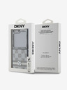 DKNY DKNY PU usnje s kvačkanim vzorcem in črto na hrbtni strani za Samsung Galaxy Z Flip 6 Beige