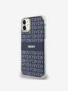 DKNY PC/TPU Repeat Pattern Tonal Stripe Magsafe Back Cover za iPhone 11 Blue DKNY