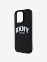 DKNY DKNY Tekoči silikonski logotip Arch MagSafe Back Cover za iPhone 16 Pro Max Black