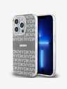 DKNY PC/TPU Repeat Pattern Tonal Stripe Magsafe Back Cover za iPhone 14 Pro Max Beige DKNY