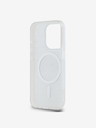DKNY PC/TPU Repeat Pattern Tonal Stripe Magsafe Back Cover za iPhone 14 Pro Max Beige DKNY