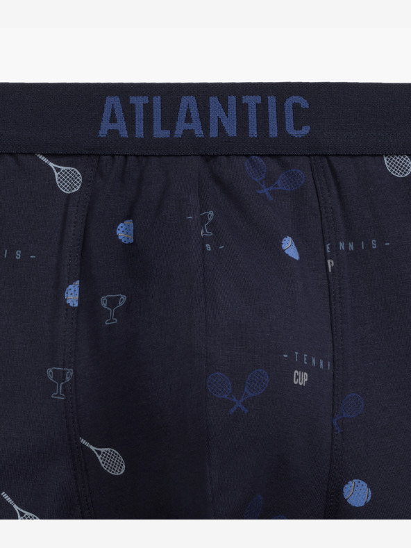 Atlantic Moške bokserice ATLANTIC 3Pack - temno modre