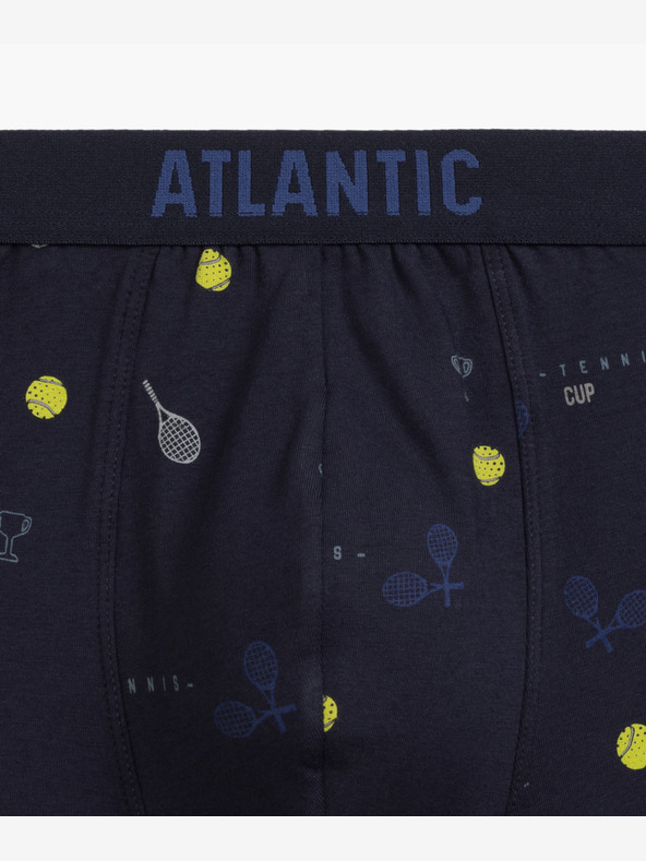 Atlantic Moške bokserice ATLANTIC 3Pack - temno modre