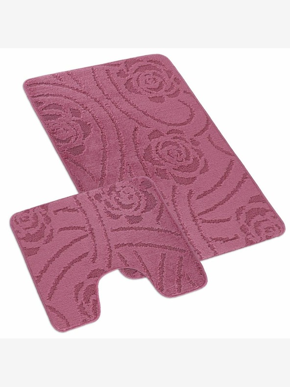 Bellatex Kopalniška in straniščna preproga rose lilac Bellatex