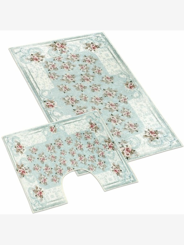 Bellatex Kopalniška in toaletna preproga Orient z vrtnico 3D Bellatex