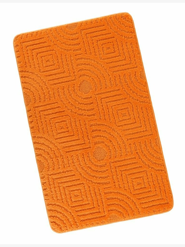 Bellatex Kopalniška preproga 60x100cm labirint oranžna Bellatex