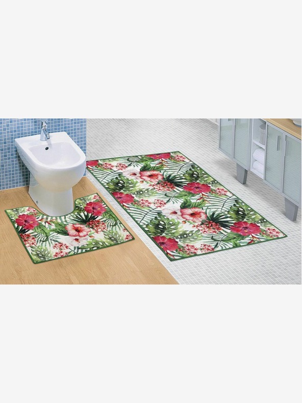 Bellatex Kopalniška in toaletna preproga Ibis 3D Bellatex