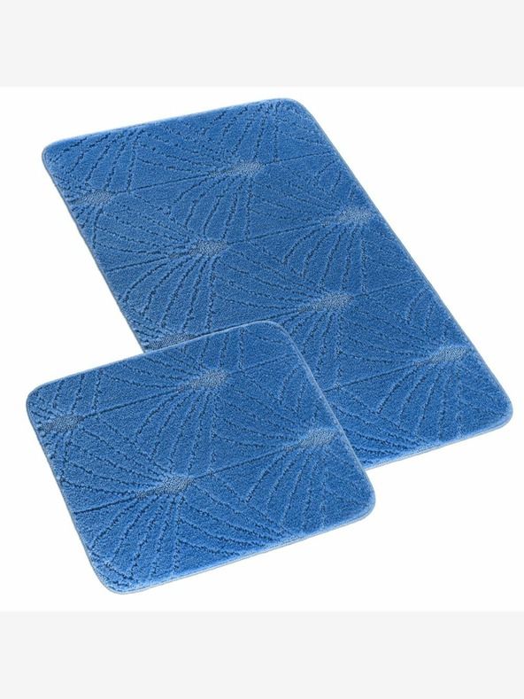 Bellatex Kopalniška in straniščna preproga viharniška temno modra Bellatex