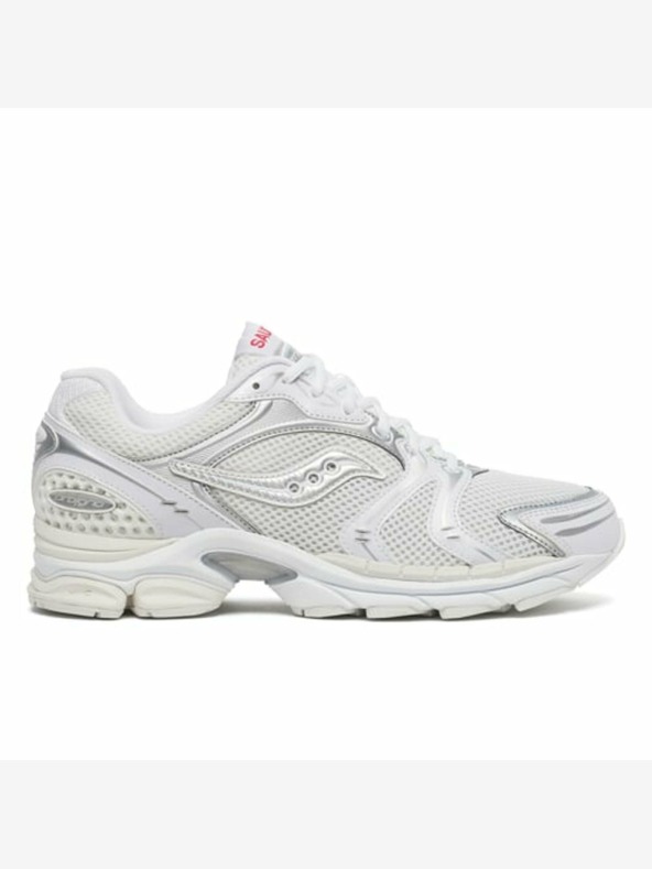 Saucony Unisex Saucony S70841-1 PROGRID TRIUMPH 4 white/silver 7