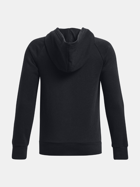 Under Armour Deški pulover Under Armour UA Rival Fleece FZ Hoodie-BLK