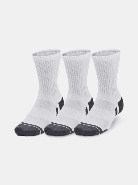 Under Armour Unisex nogavice Under Armour UA Performance Cotton 3p Mid