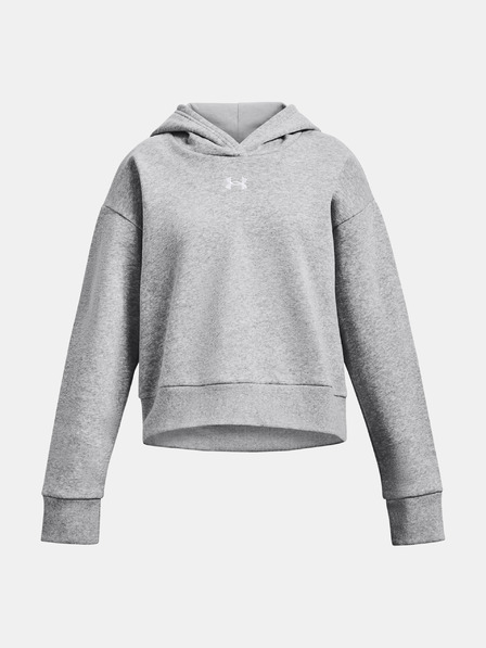 Under Armour Dekliški pulover Under Armour UA Rival Fleece Crop Hoodie-BLK