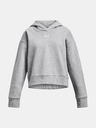 Under Armour Dekliški pulover Under Armour UA Rival Fleece Crop Hoodie-BLK