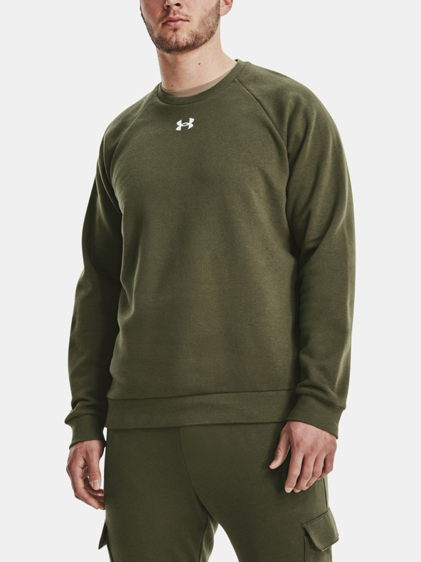 Under Armour Moški pulover Under Armour UA Rival Fleece Crew