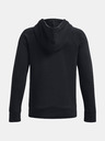 Under Armour Deški pulover Under Armour UA RIVAL FLEECE HOODIE-BRN