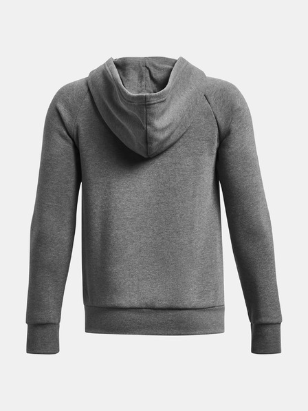 Under Armour Deški pulover Under Armour UA Rival Fleece FZ Hoodie-BLK