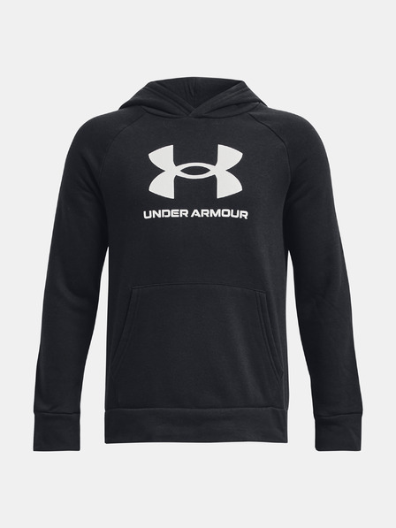 Under Armour Deški pulover Under Armour UA Rival Fleece BL Hoodie-GRY