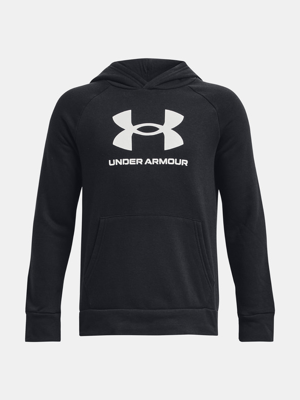 Under Armour Deški pulover Under Armour UA Rival Fleece BL Hoodie-GRY